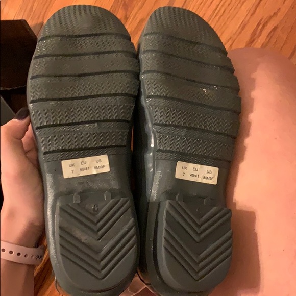 Hunter rain boots- graphite - Picture 5 of 5